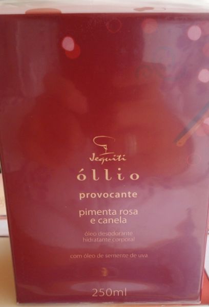 ÓLLIO pimenta rosa e canela