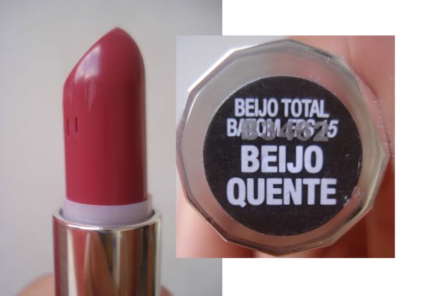 AVON beijo total batom beijo quente