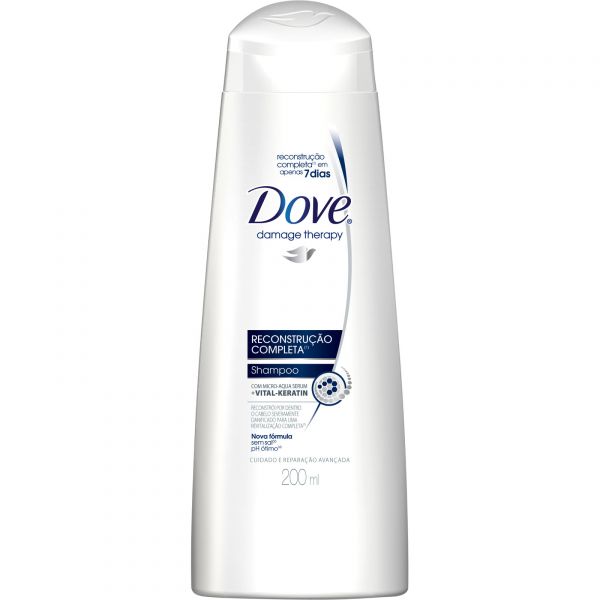 Dove reconstrução completa shampoo