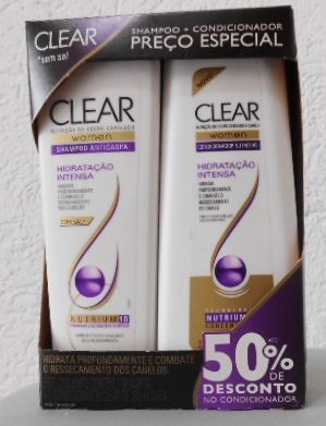 Clear shampoo e condicionador